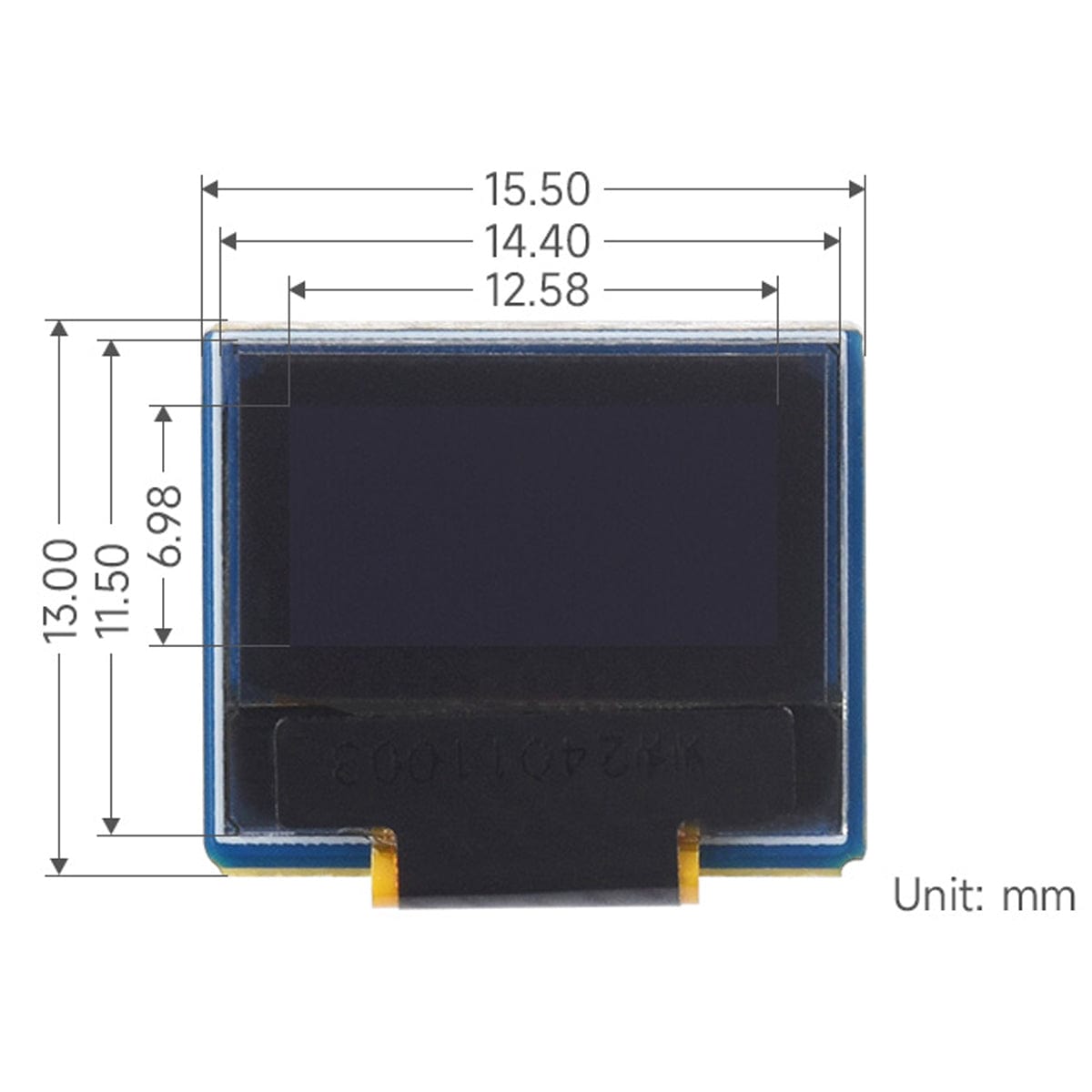 0.49" OLED Display Module (64×32)