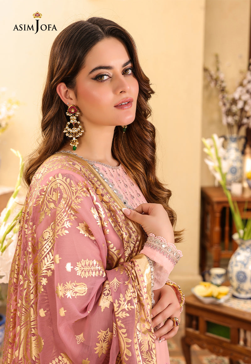 AJZB-03 EMBROIDERED CHIFFON 3 PCS