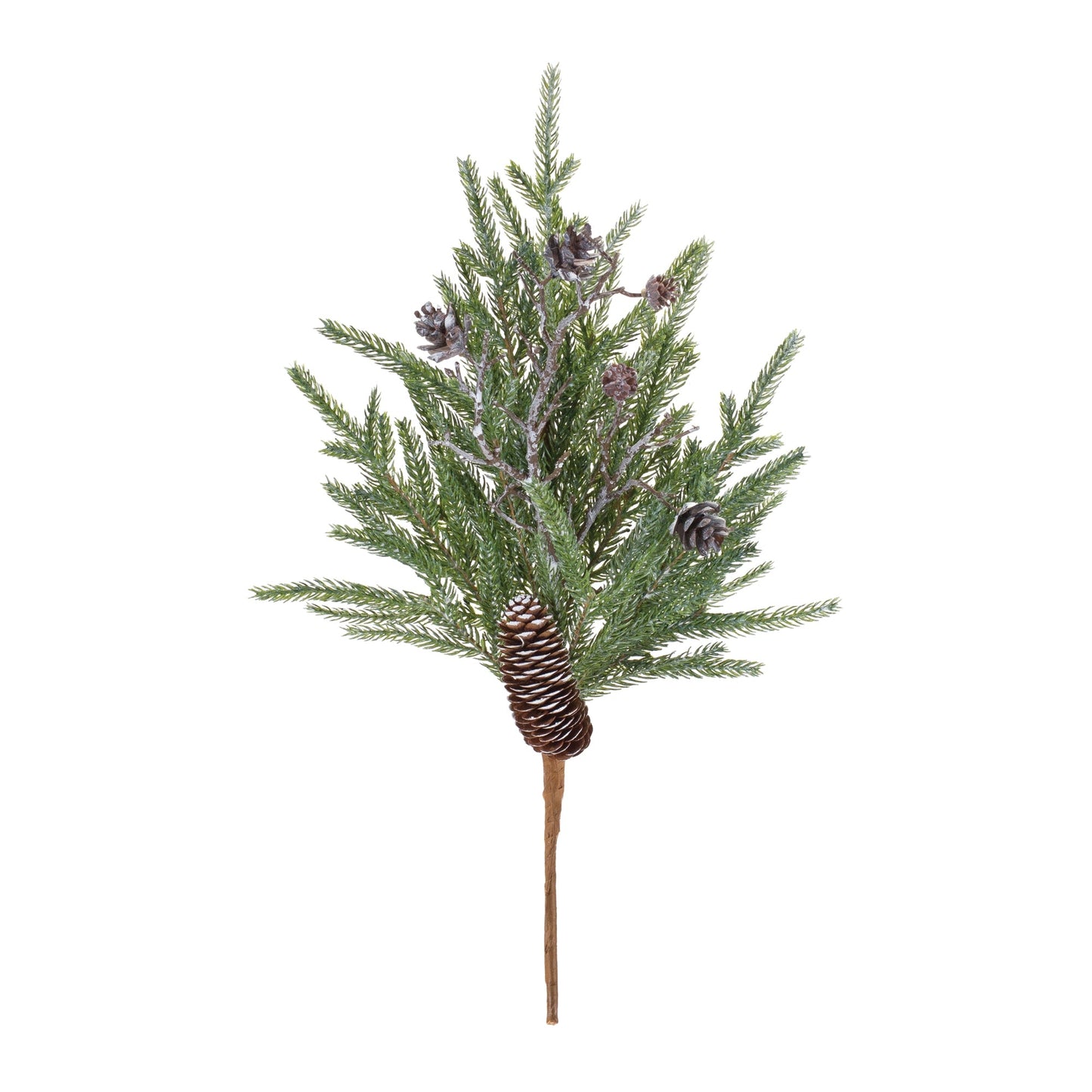 Pine and Cone Stem, Set of 6