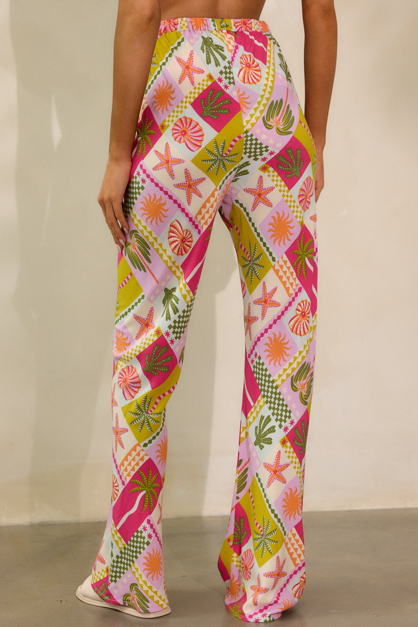MINKPINK Under The Sea Pink Bias-cut Pants