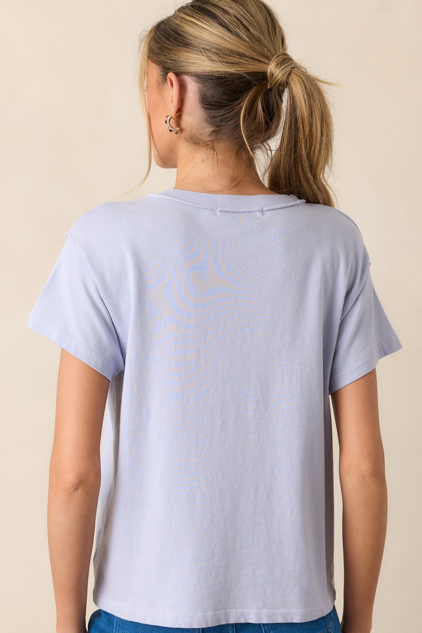 The Rolling Stones 1981 Tour Lavender Tee