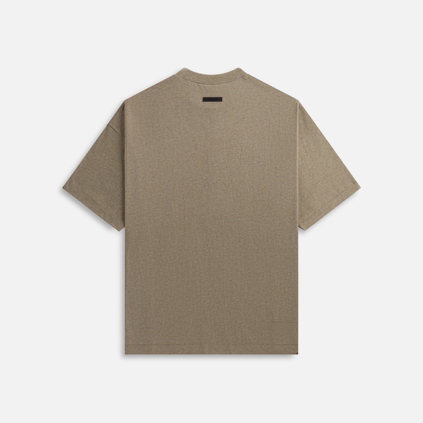 Essentials Jersey Crewneck Tee - Heather Grey