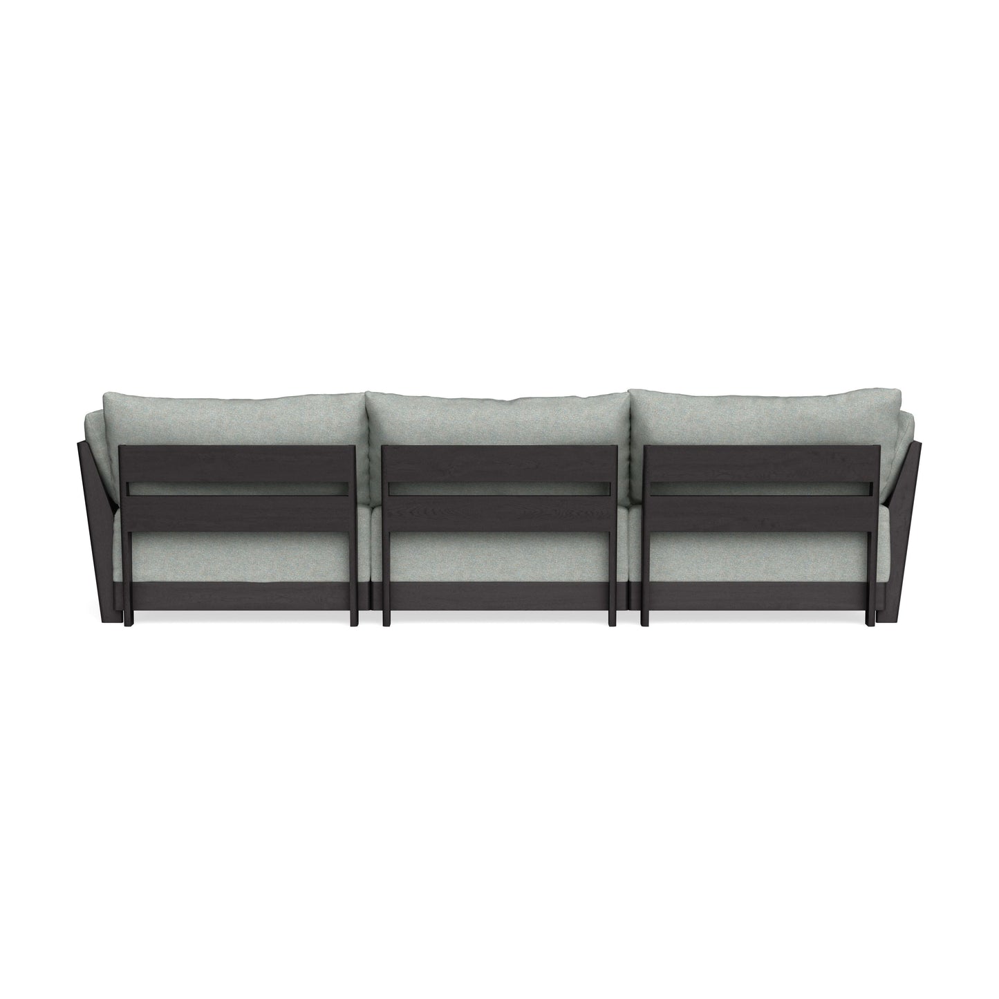 Modular Bondi Black 3-Seater Sectional in Spa | Classic Blend