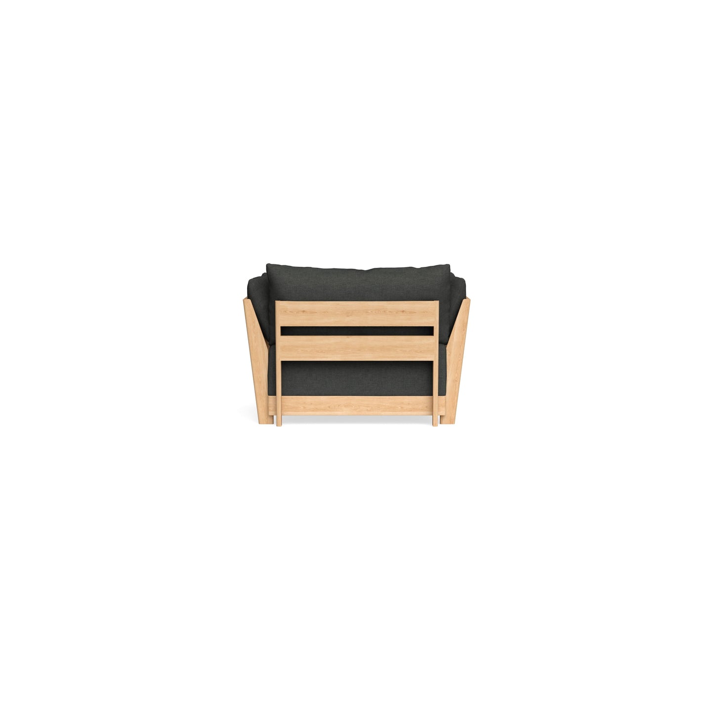 Slipcover Only - Modular Bondi Armchair + Ottoman in Raven Gray