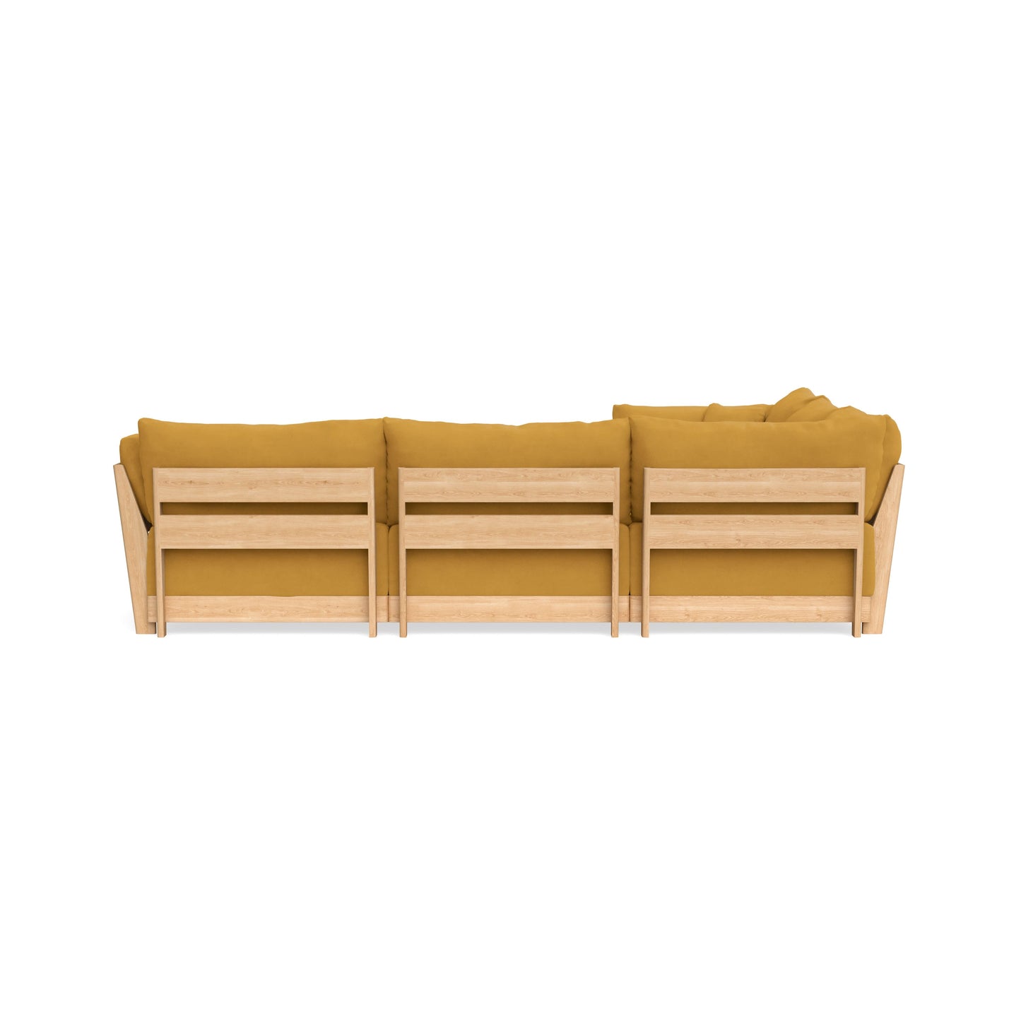 Slipcover Only - Modular Bondi 5-Seater Corner Sectional in Honey