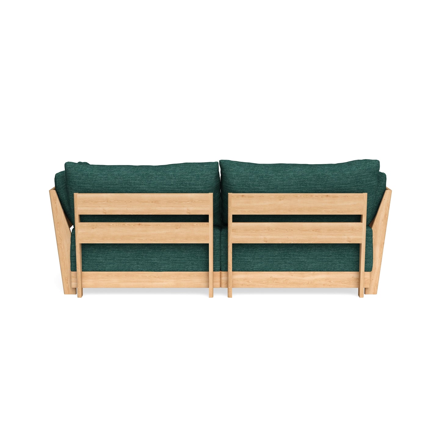 Slipcover Only - Modular Bondi 2-Seater Sectional in Forest Green