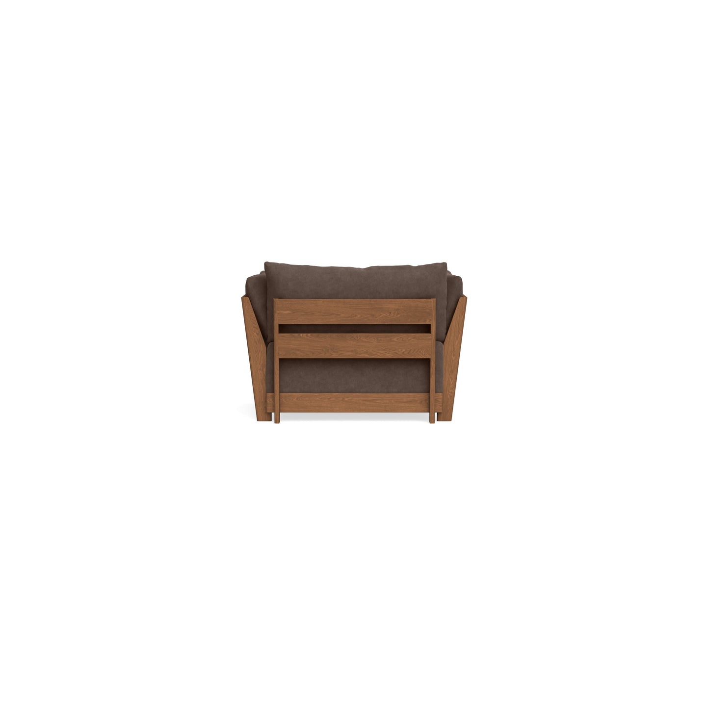Modular Bondi Espresso Armchair in Chocolate | Memory Foam Blend