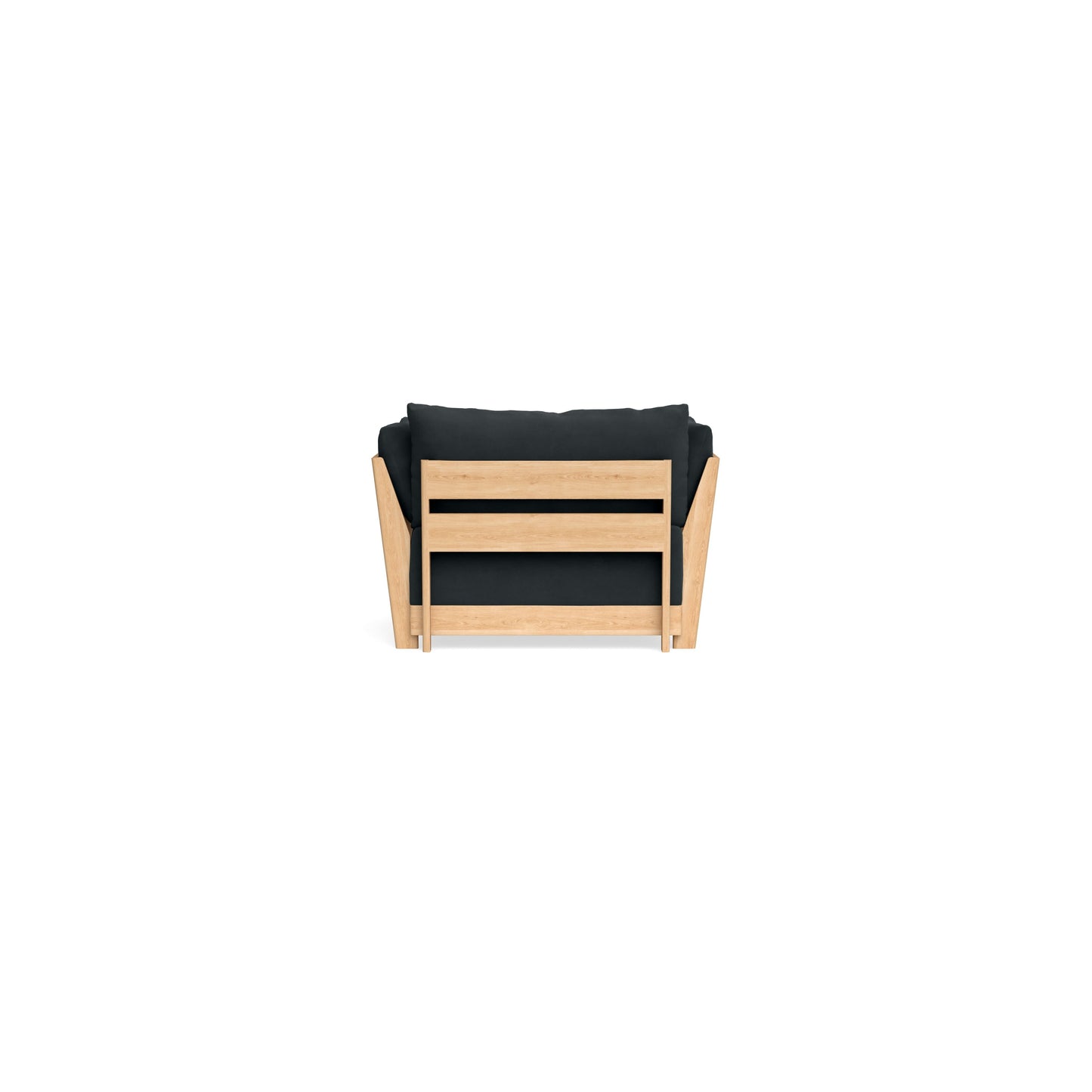 Slipcover Only - Modular Bondi Armchair + Ottoman in Obsidian