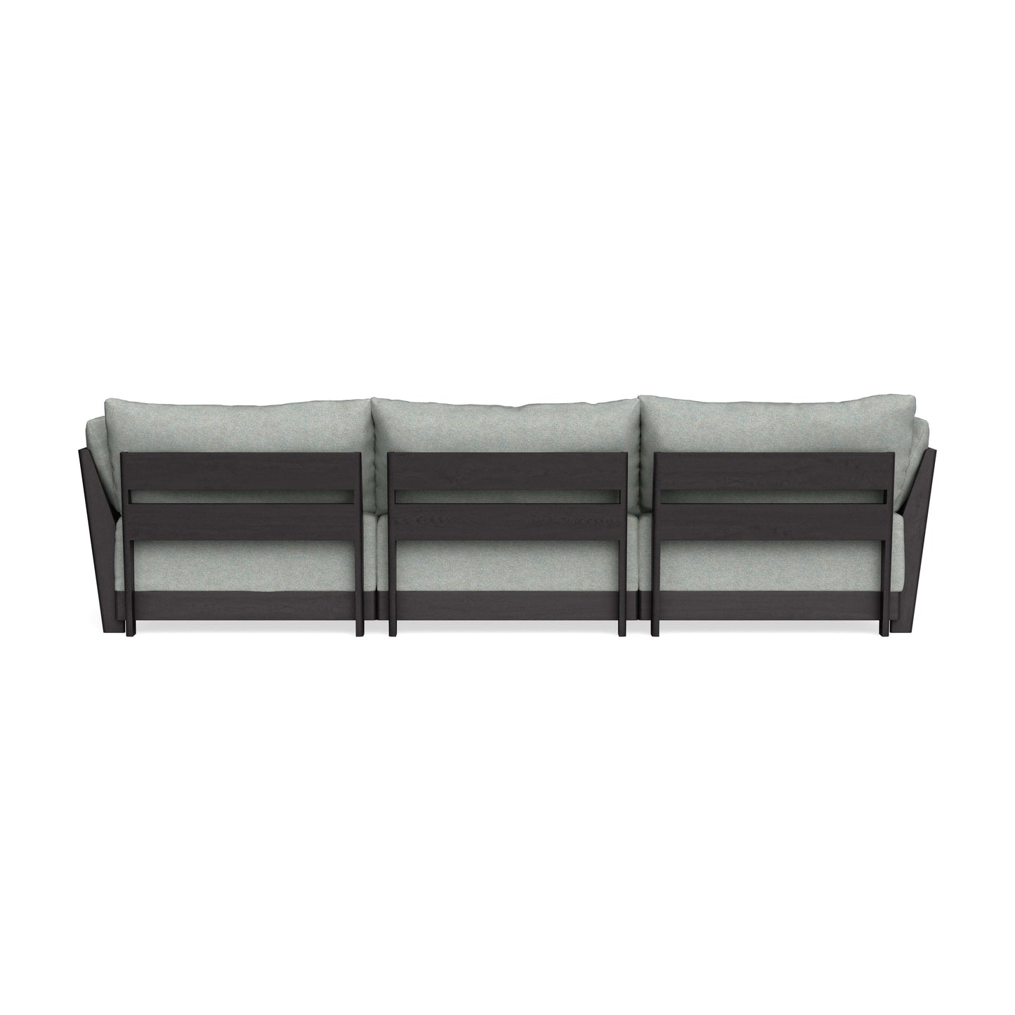 Modular Bondi Black 3-Seater Sofa in Spa | Memory Foam Blend