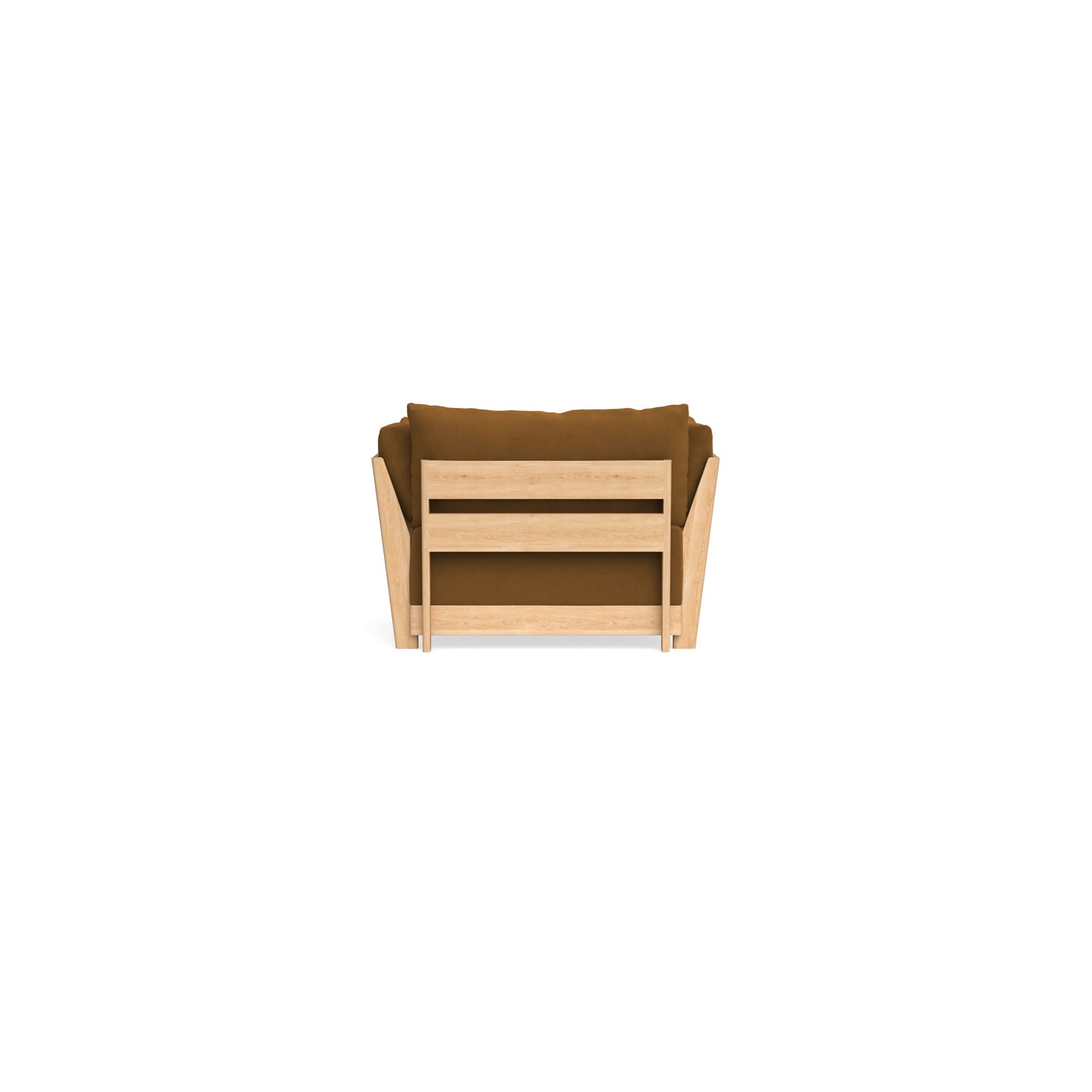 Slipcover Only - Modular Bondi Armchair + Ottoman in Cognac