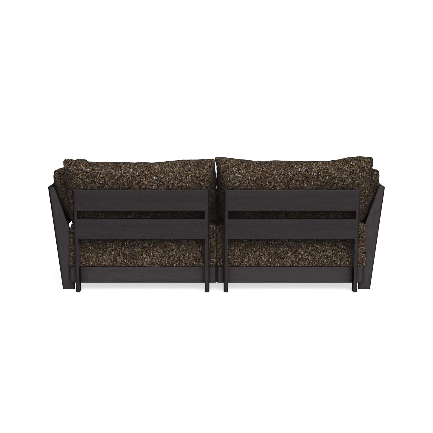 Modular Bondi Black 2-Seater Sectional in Phantom | Memory Foam Blend