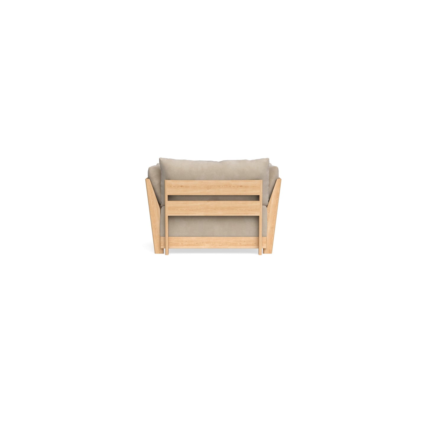 Slipcover Only - Modular Bondi Armchair + Ottoman in Oyster