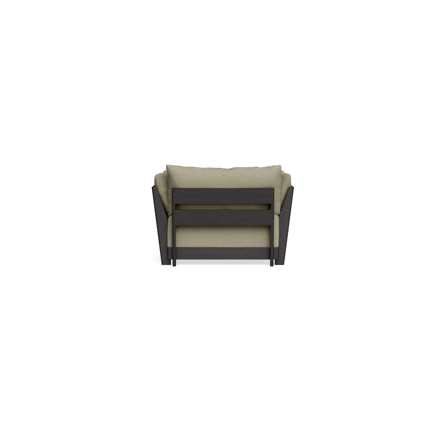 Modular Bondi Black Armchair in Cappuccino | Classic Blend