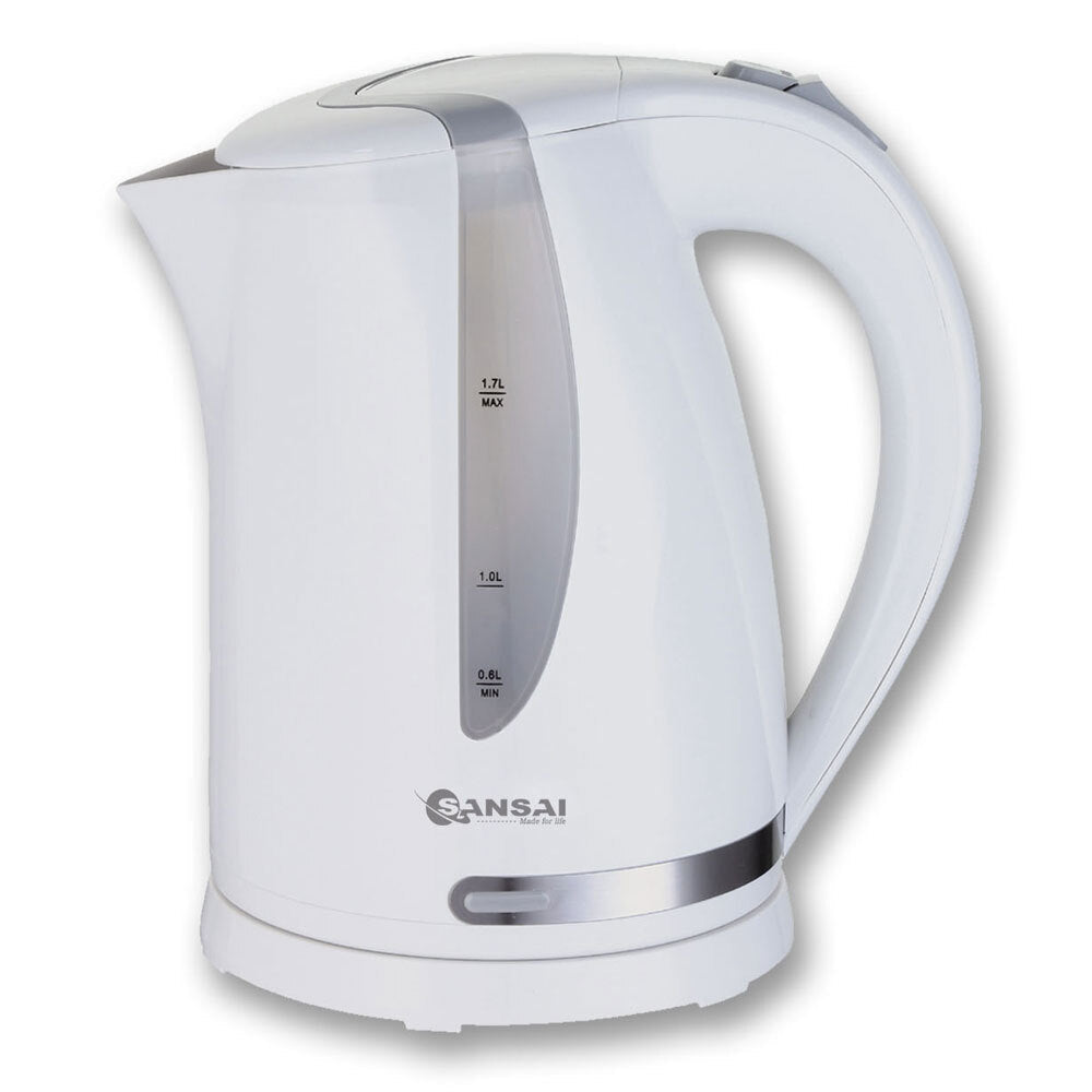 Sansai Cordless Kettle 1.7L (White)