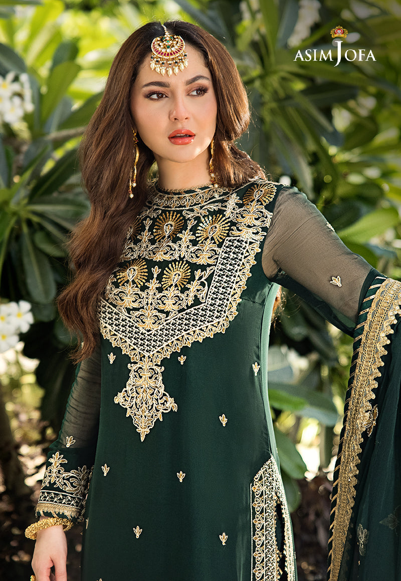 AJZS-04 EMBROIDERED CHIFFON 3 PCS