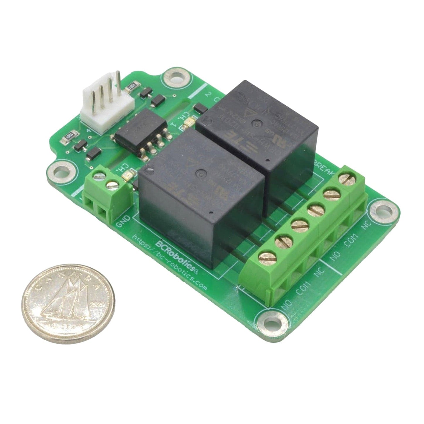 2 Channel Isolated Relay Breakout – 5V