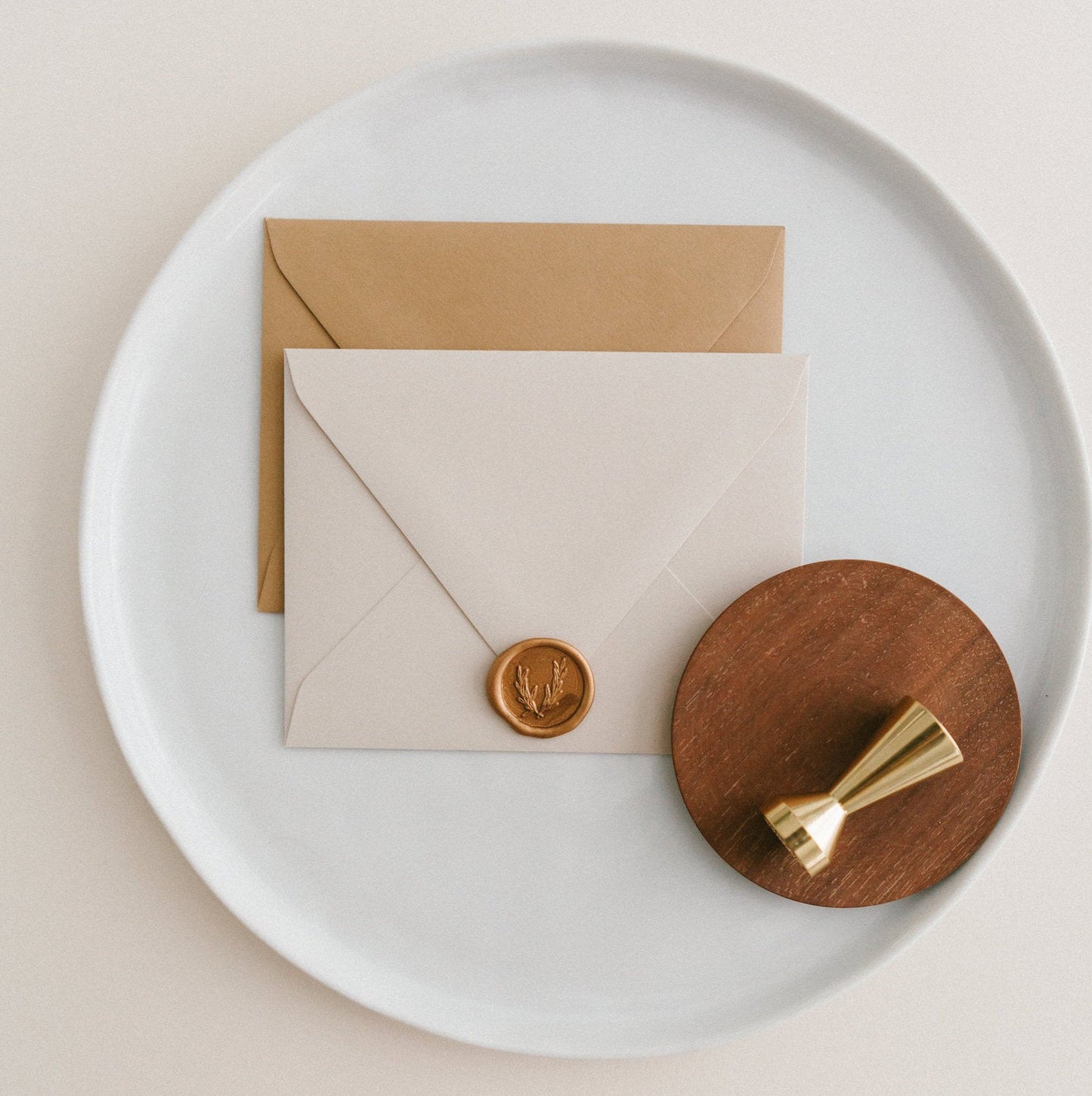 Brass Wax Seal Sets by WRITTEN WORD CALLIGRAPHY