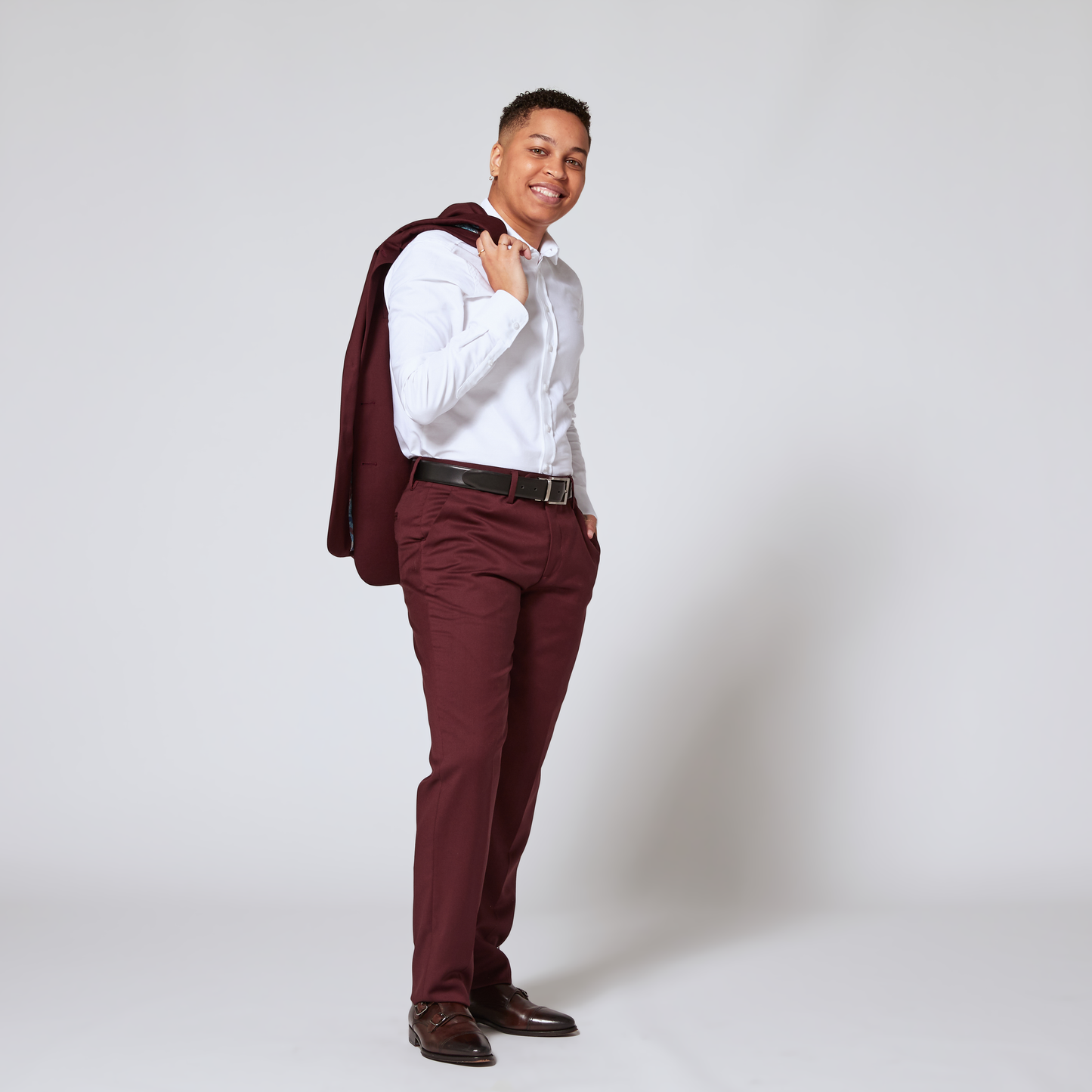 The Georgie Burgundy Dress Pants