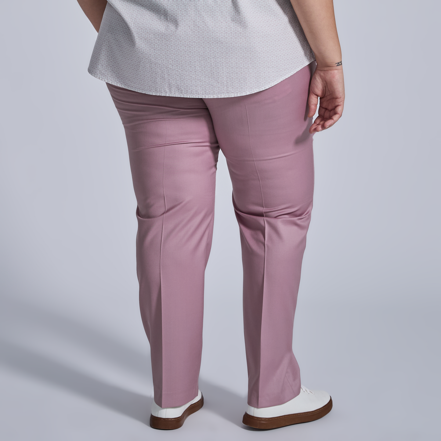 The Georgie Dusty Mauve Dress Pants