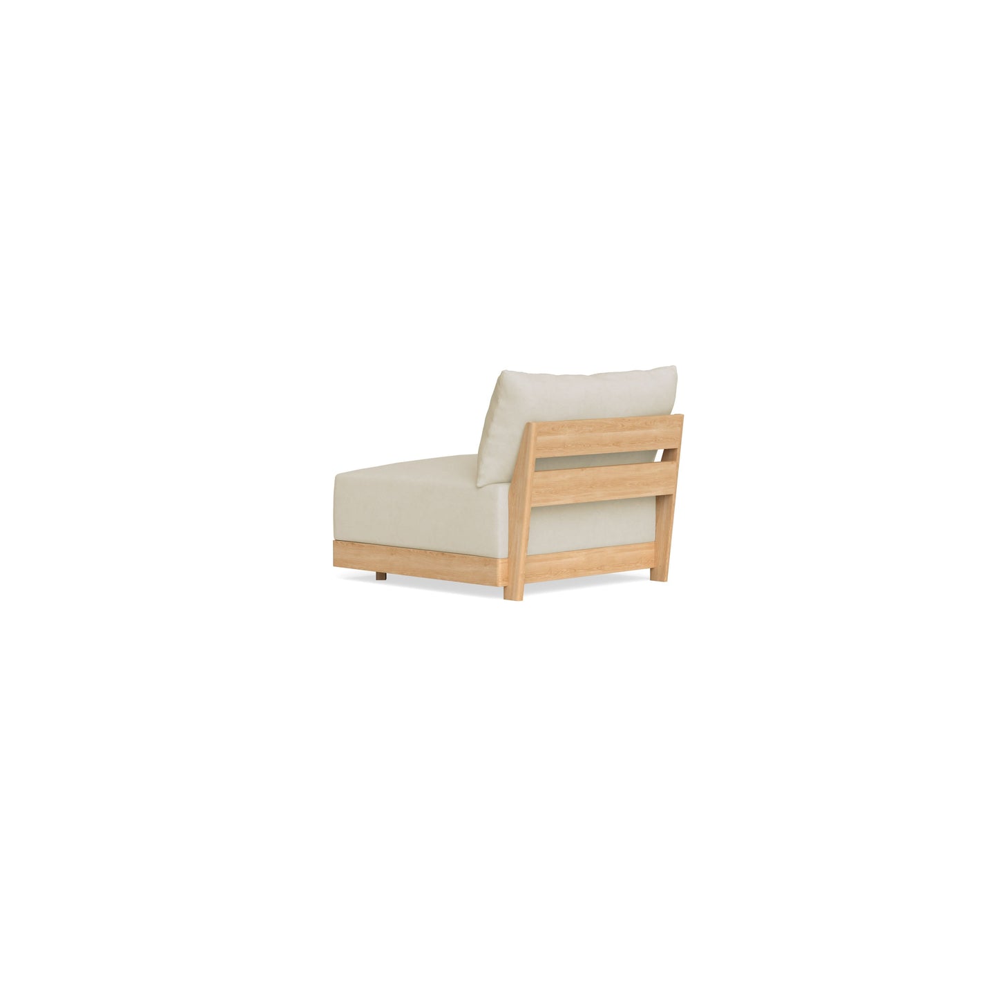 Slipcover Only - Modular Bondi Armless Chair in Mascarpone