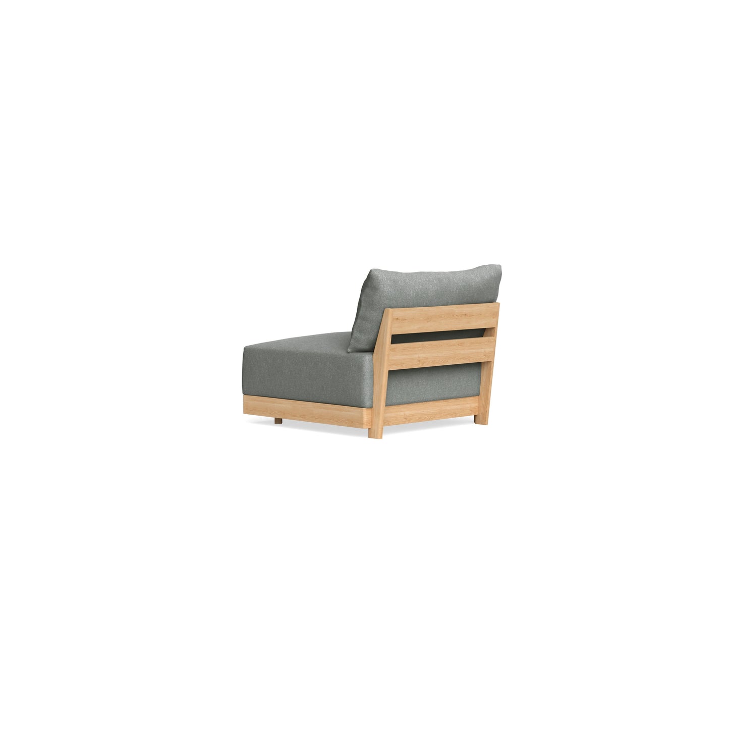 Slipcover Only - Modular Bondi End Chair in Storm Gray
