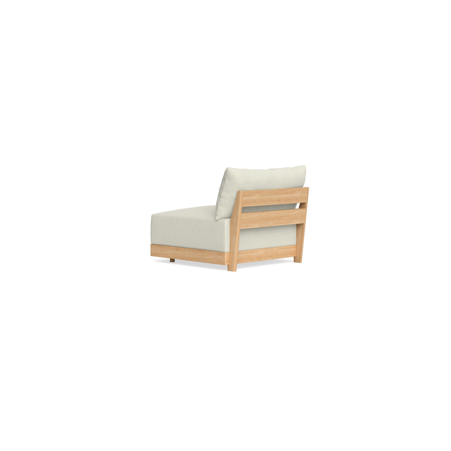 Slipcover Only - Modular Bondi Armless Chair in Eggshell