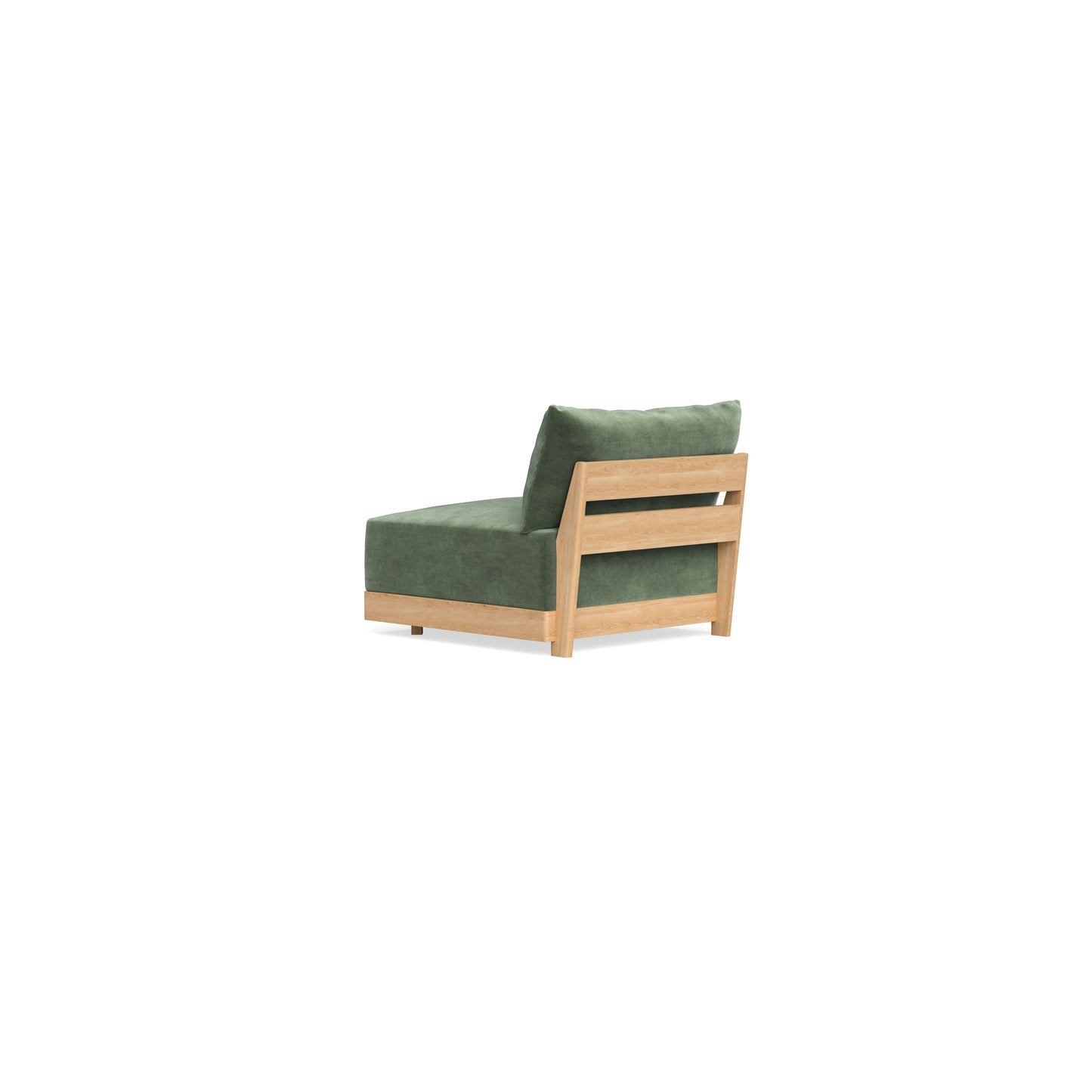 Slipcover Only - Modular Bondi Armless Chair in Rosemary