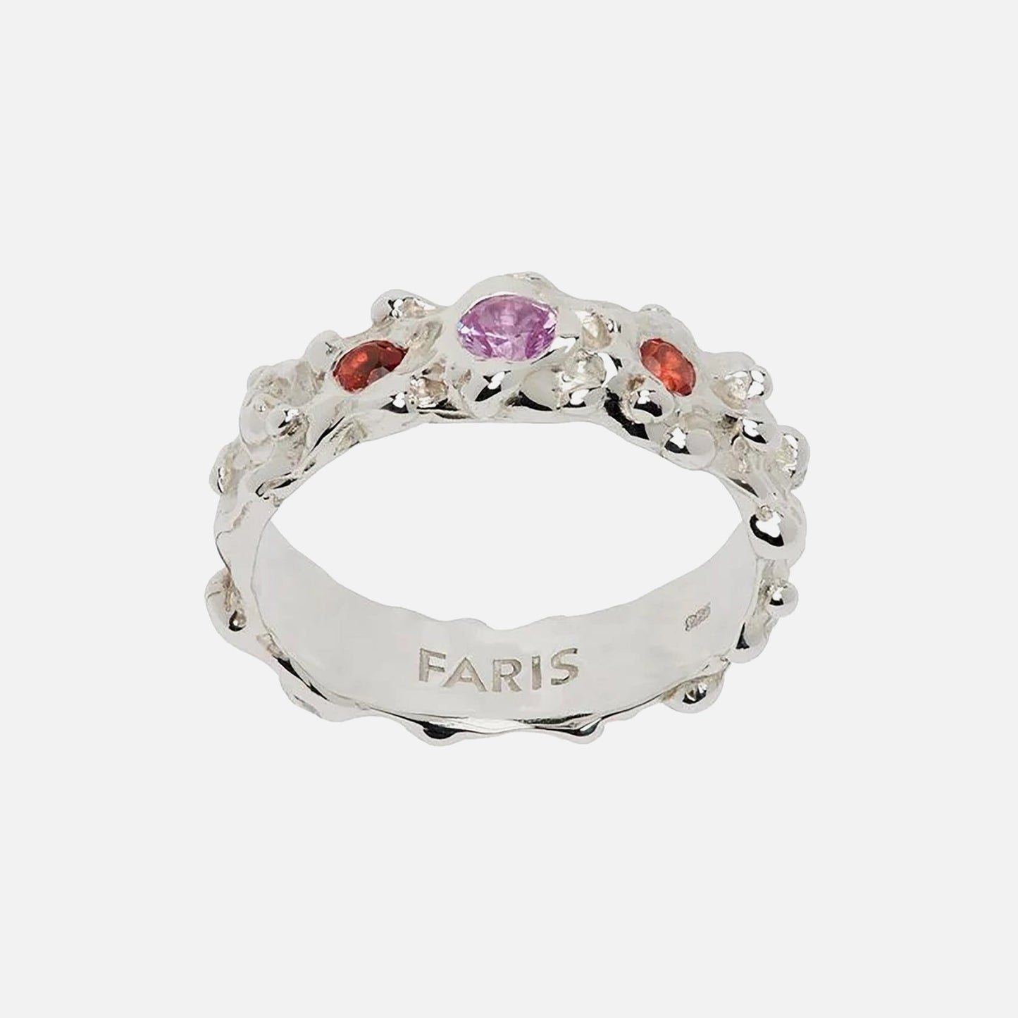 Faris Roca Gem Band - Silver