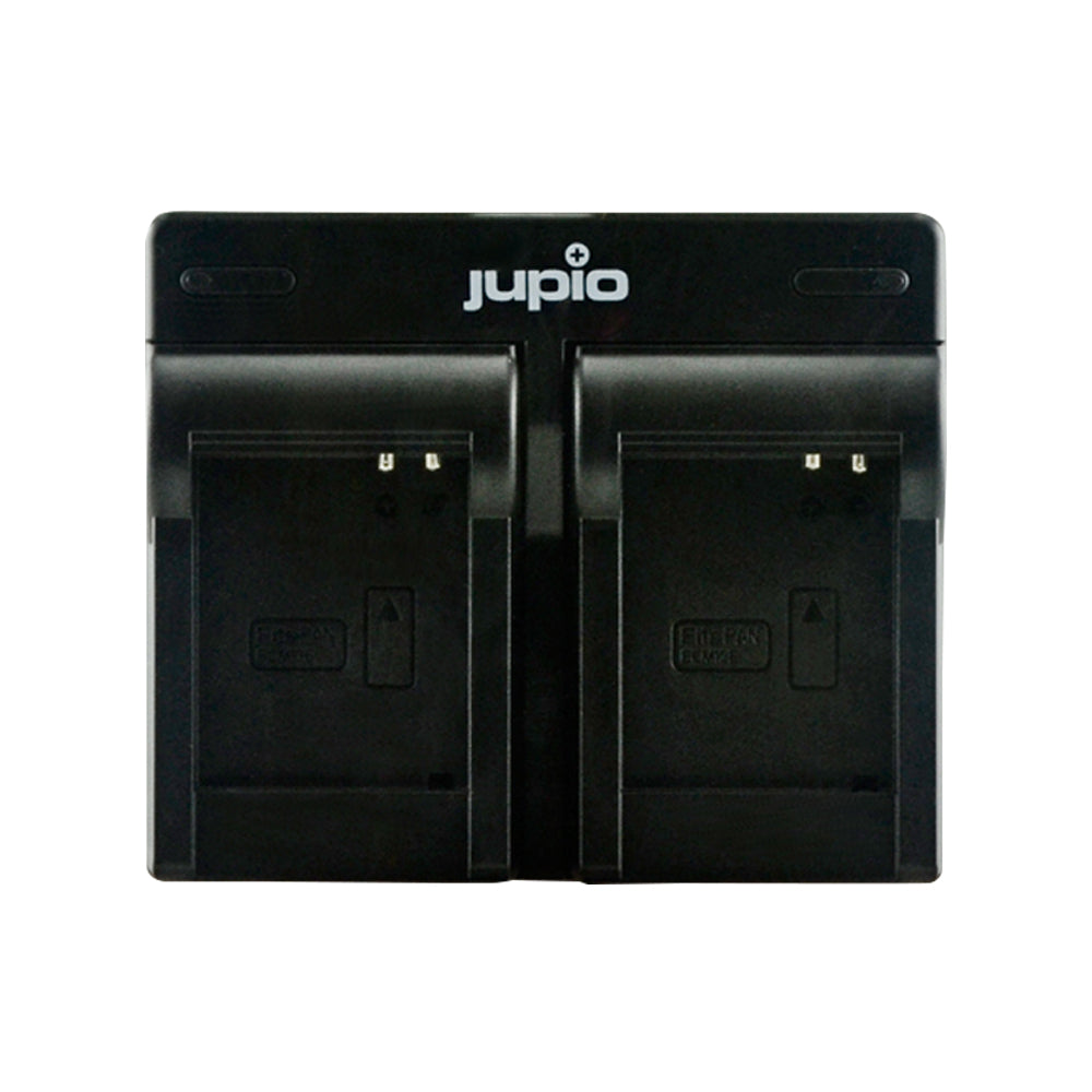 Jupio 2x Batteries 1150mAh & USB Dual Charger Kit For Panasonic DMW-BCM13E