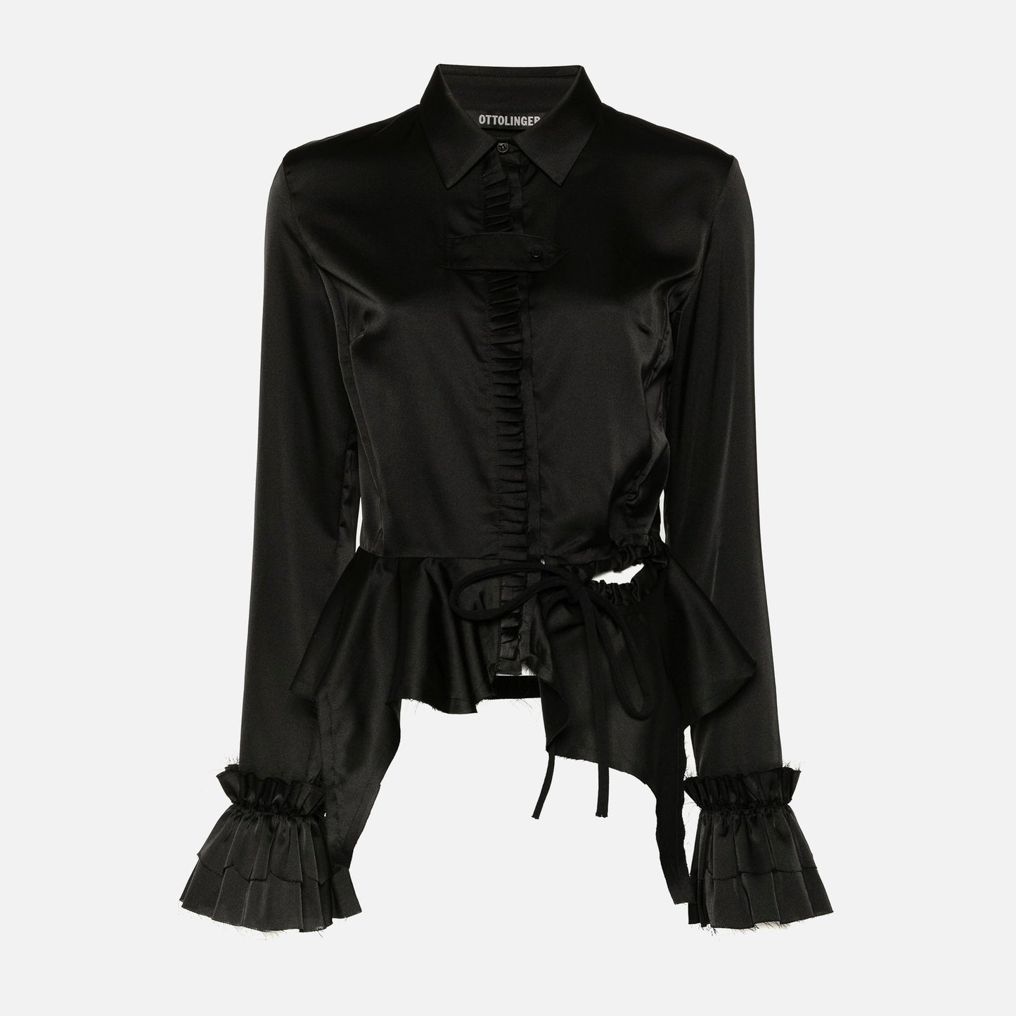 Ottolinger Rouched Blouse - Black