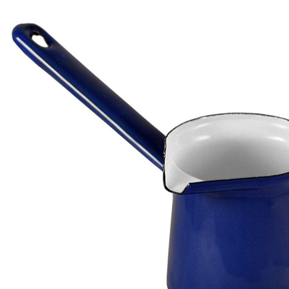 Urban Style 125ml Enamelware Turkish 3 Coffee Pot (Blue)