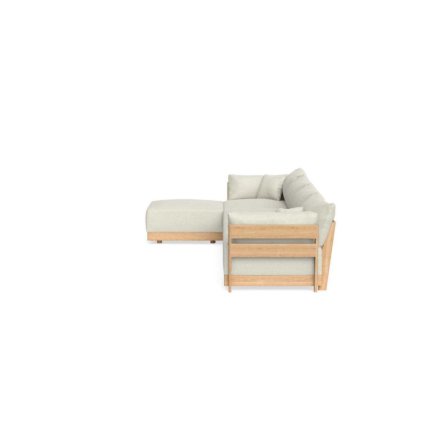 Slipcover Only - Modular Bondi 4-Seater Sectional in Eggshell