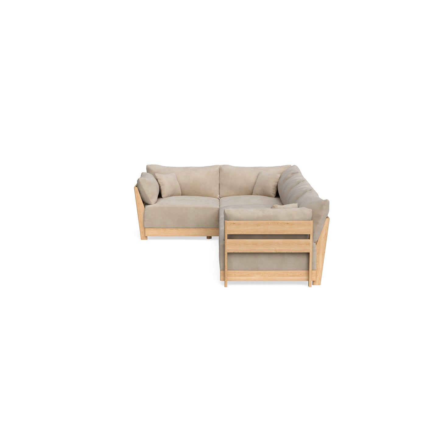 Slipcover Only - Modular Bondi 5-Seater L-Sectional in Oyster