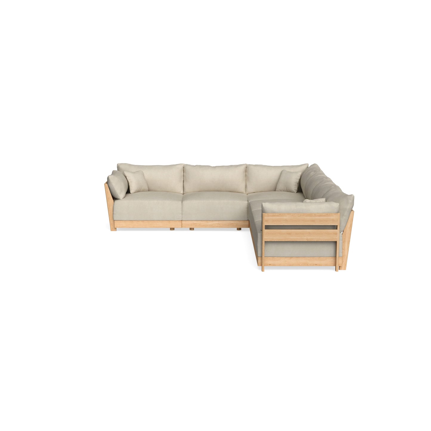 Slipcover Only - Modular Bondi 6-Seater Corner Sectional in Almond
