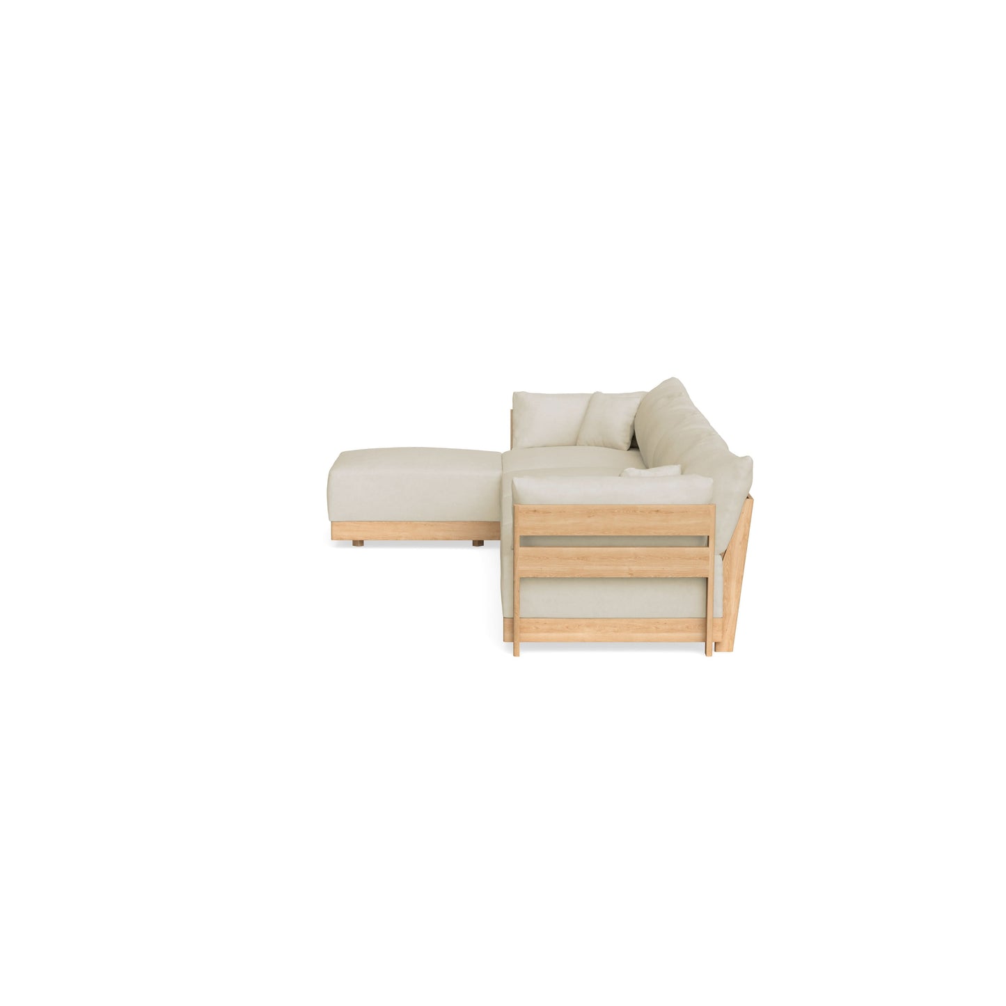 Slipcover Only - Modular Bondi 4-Seater Sectional in Mascarpone