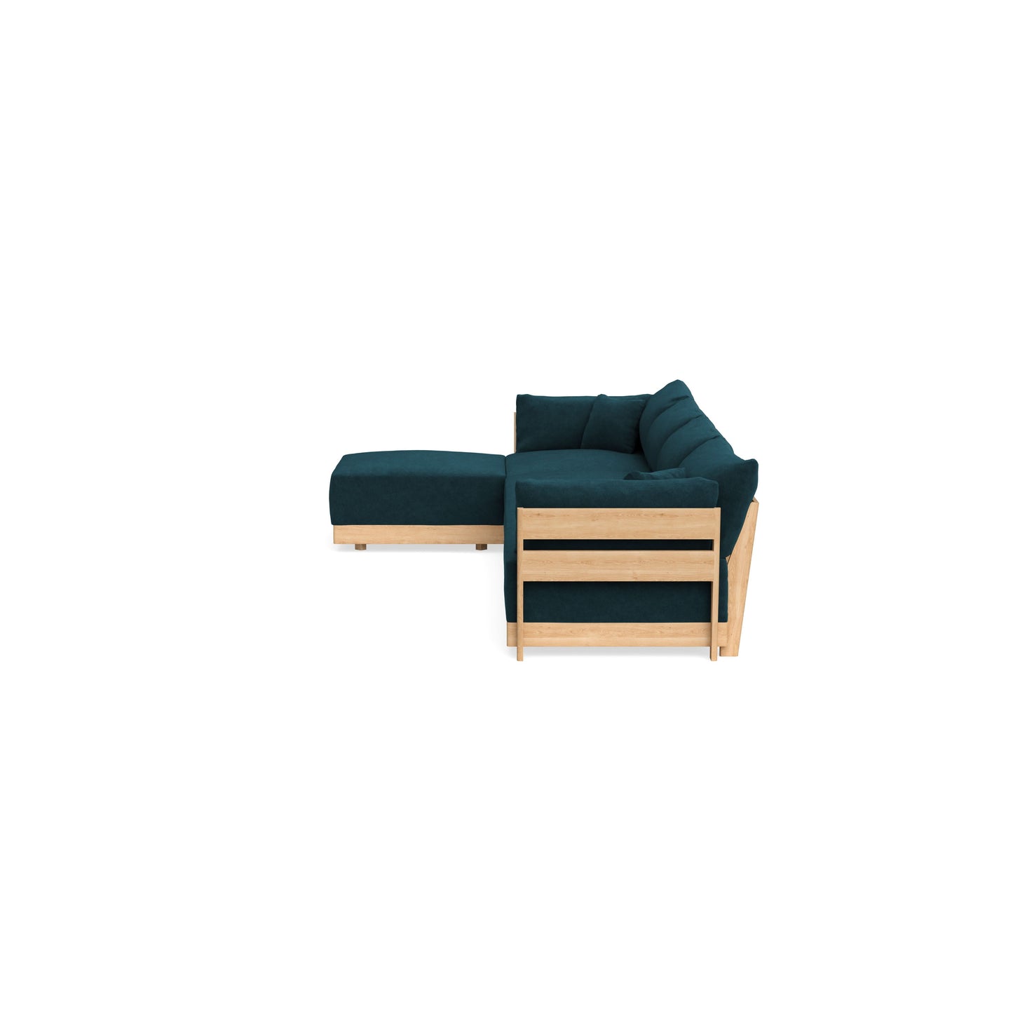 Slipcover Only - Modular Bondi 4-Seater Sectional in Indigo