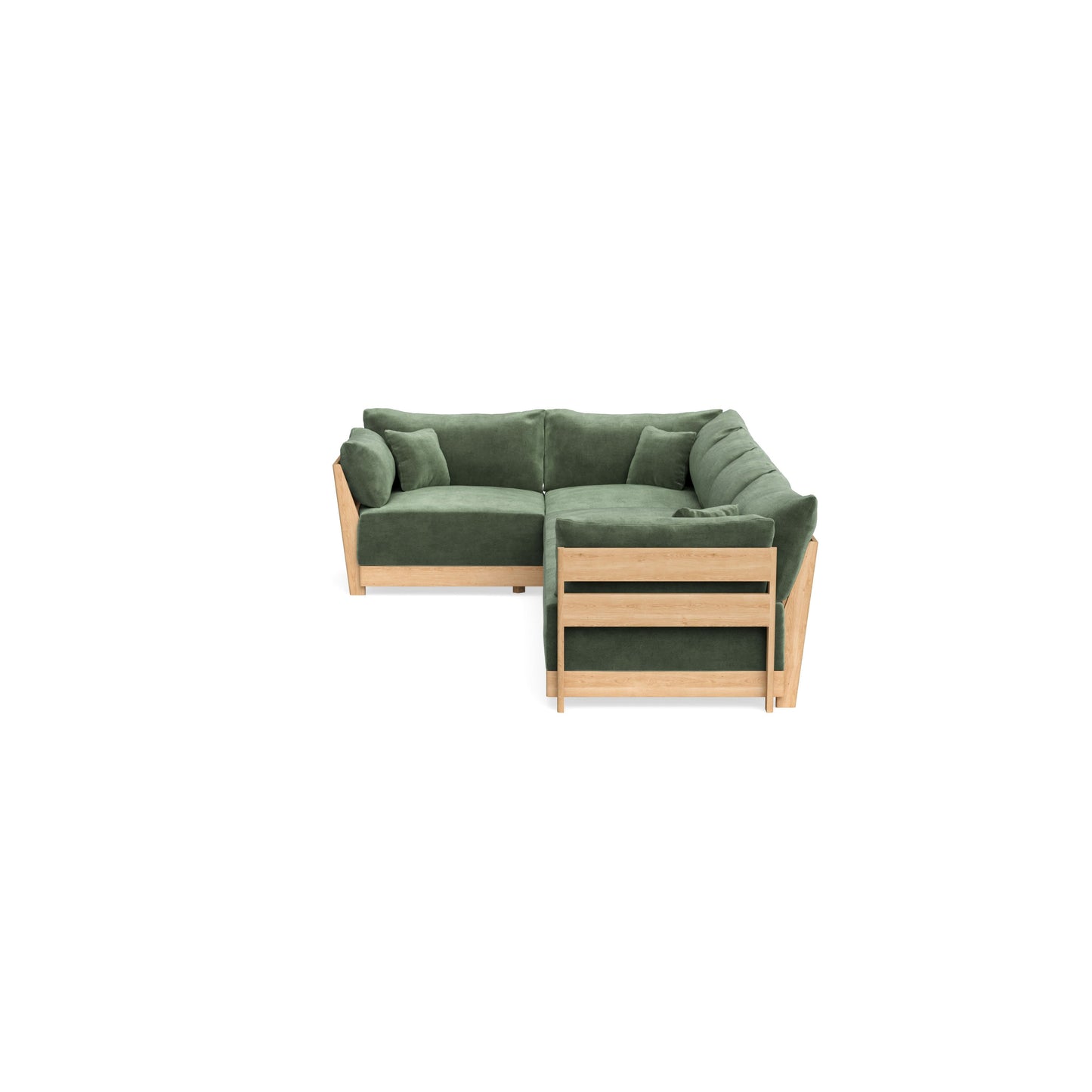 Slipcover Only - Modular Bondi 5-Seater L-Sectional in Rosemary
