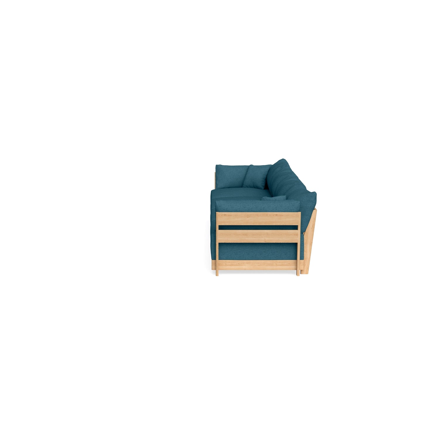 Slipcover Only - Modular Bondi 4-Seater Sofa in Aegean Blue