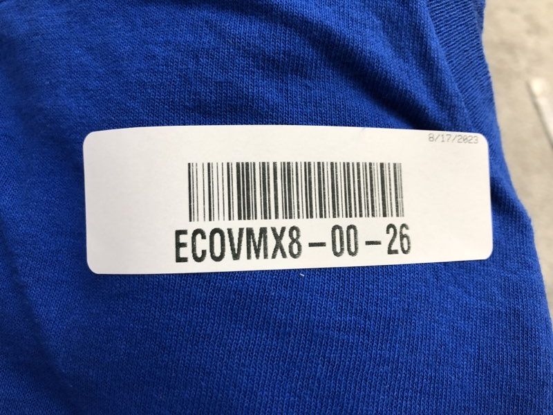 Columbia T Shirt Mens Medium Blue Crew Neck Graphic Tee Short Sleeve 100% Cotton