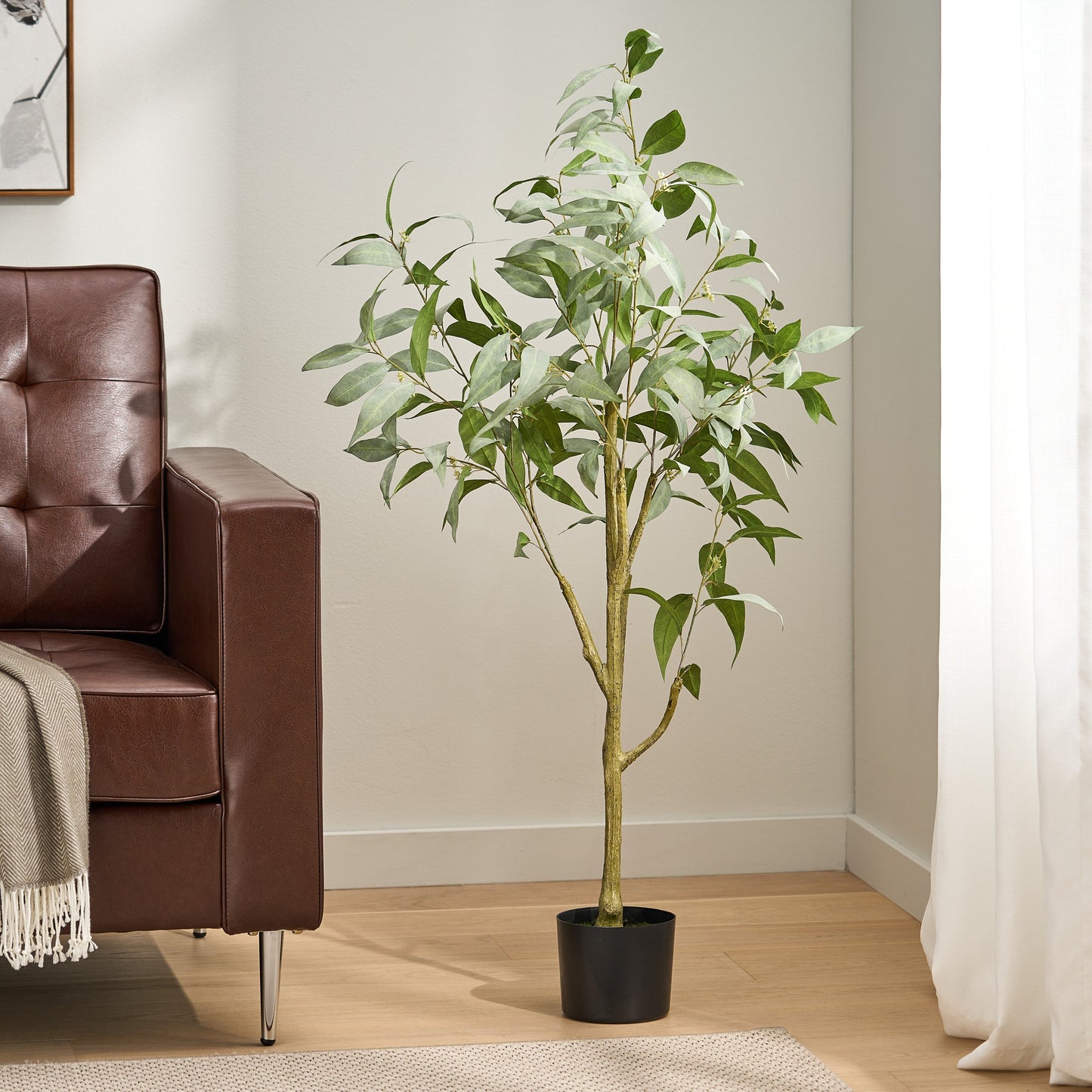 Versatile Artificial Eucalyptus Leaves Bonsai