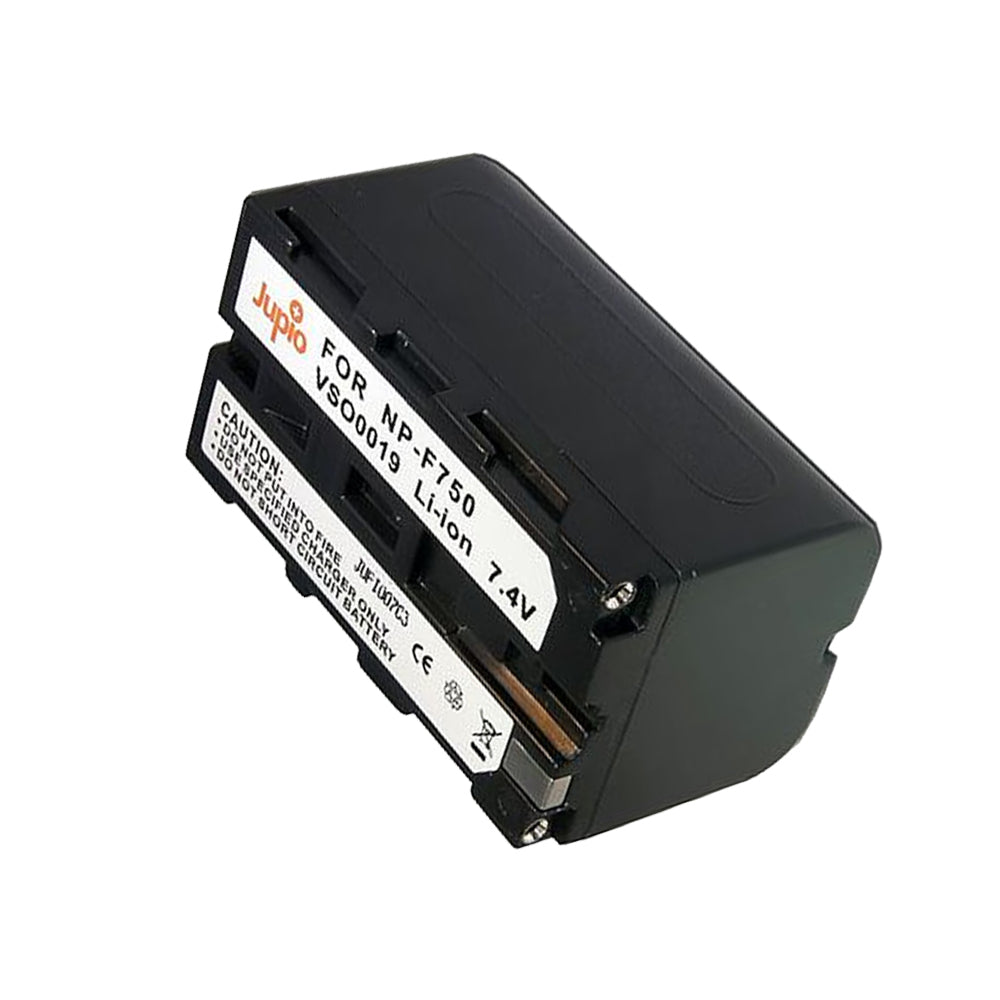 Jupio Li-Ion 7.4V 4400mAh Rechargeable Battery For Sony NP-F750/F730 Camera