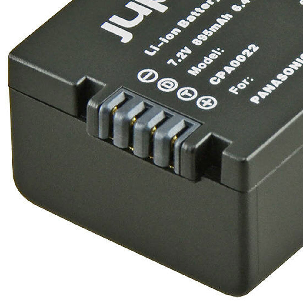 Jupio Li-Ion 7.2V 895mAh Rechargeable Battery For Panasonic DMW-BMB9E Cam