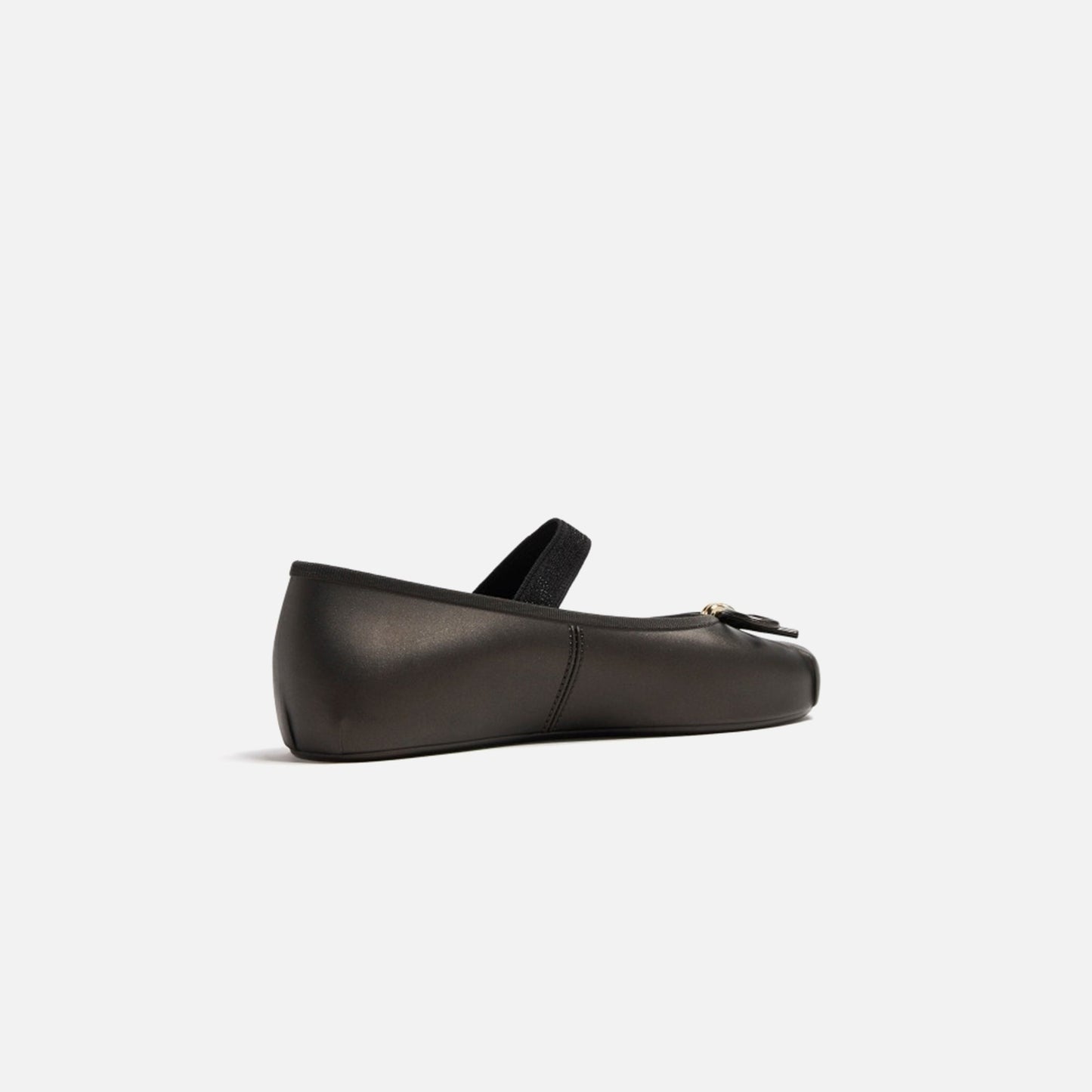 Melissa Mini Sophie Ballet Flat - Metallic Black