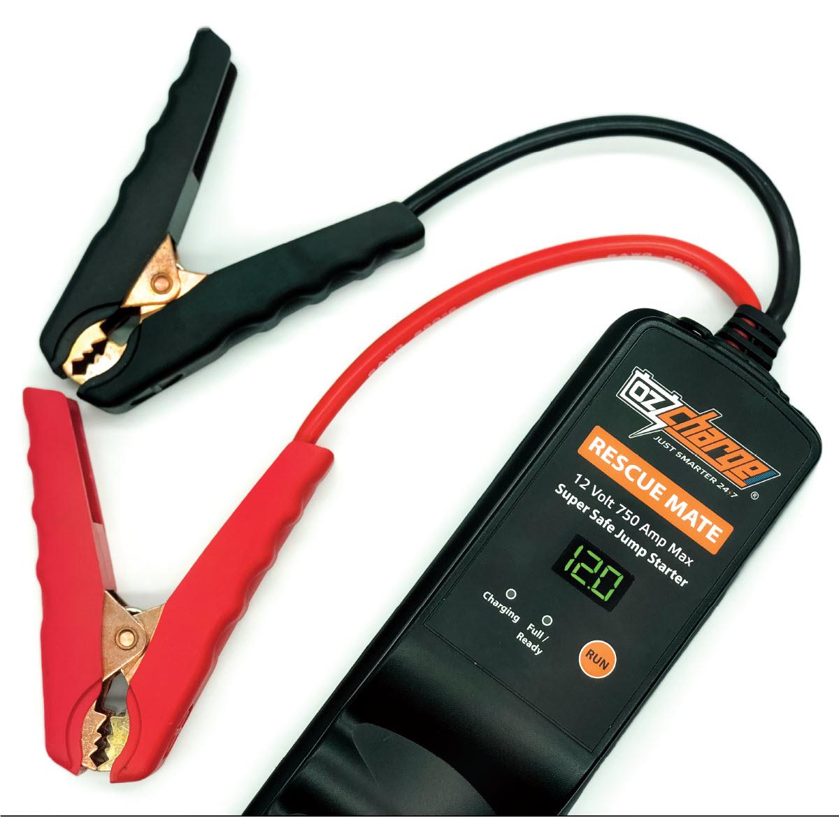 OzCharge Rescue Mate 12V 750 Amp Battery-less Jump Starter