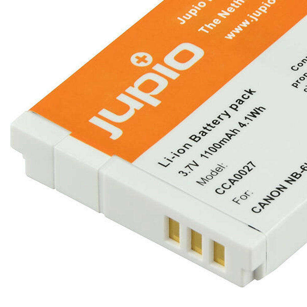 Jupio Li-Ion 3.7V 1100mAh Rechargeable Battery For Canon NB-6LH Camera