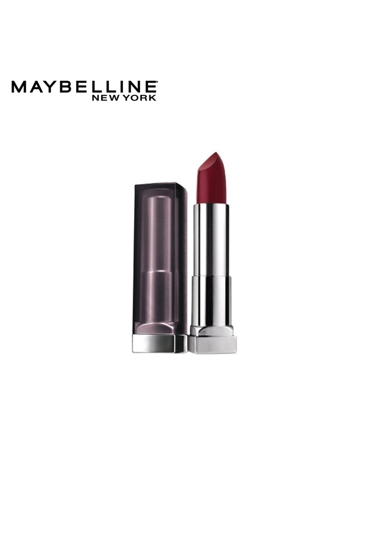 Color Sensational Creamy Matte Lipstick - 695 Divine Wine