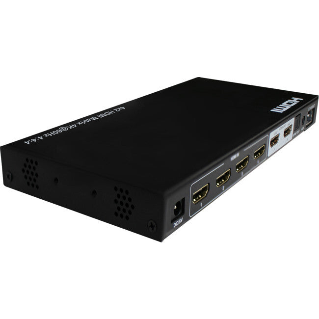 4X2 HDMI 18G MATRIX SWITCHER ARC SPDIF/AUDIO EXTRACTION