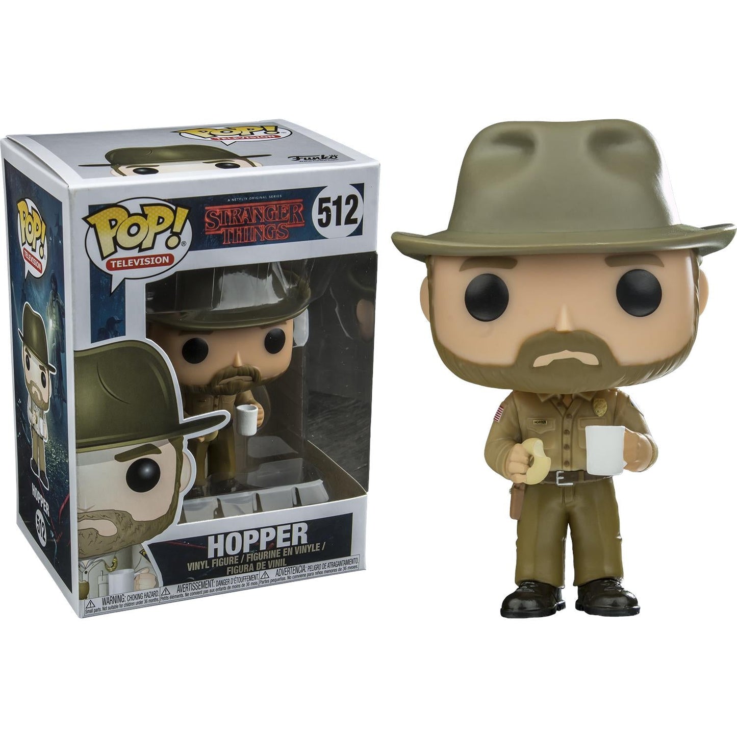Stranger Things - Hopper Pop! Vinyl Figure