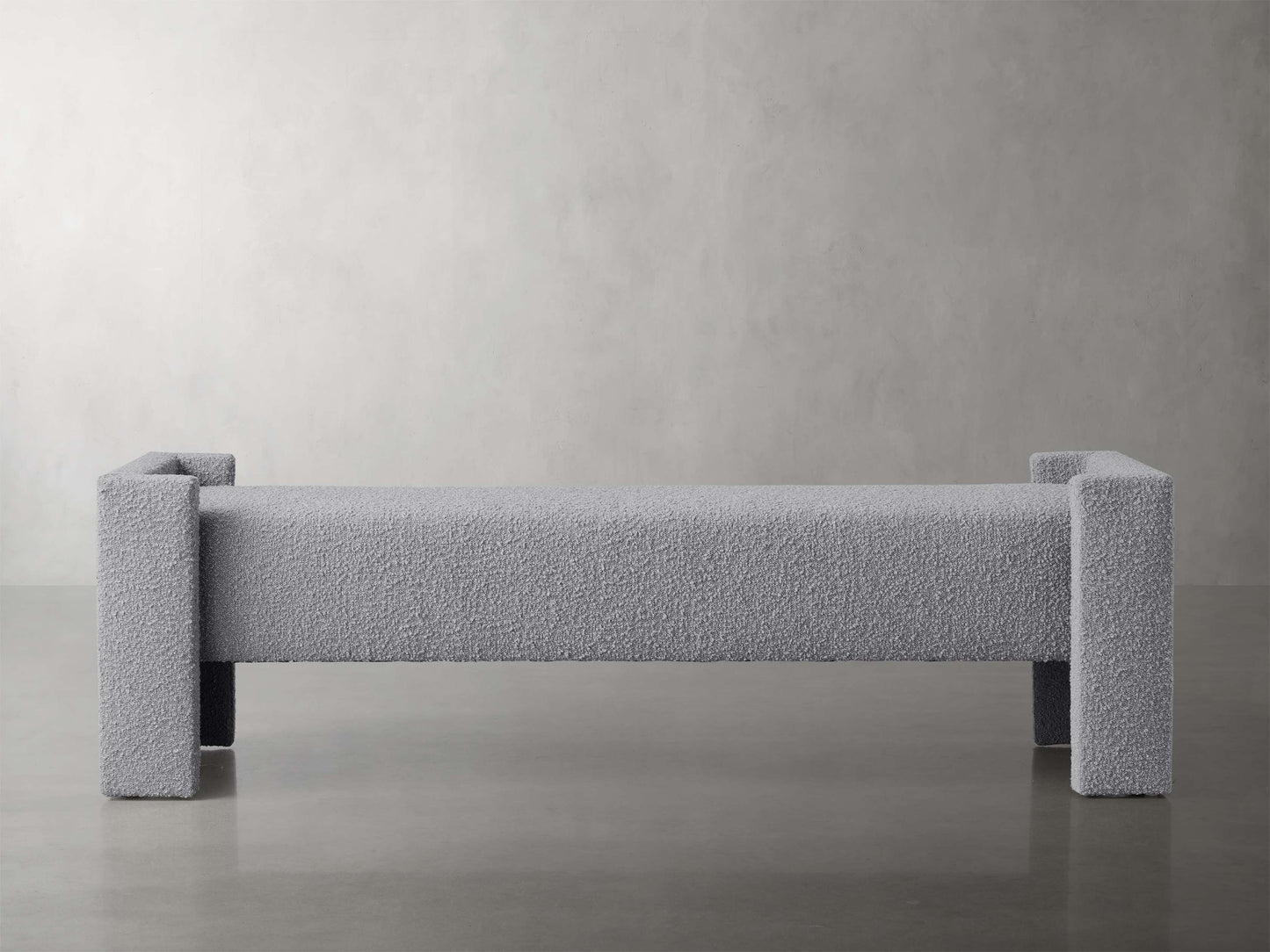 Wyller 70" Bench in Burbank Stone