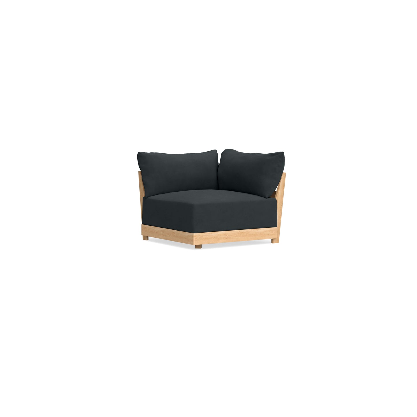 Slipcover Only - Modular Bondi Corner Chair in Obsidian